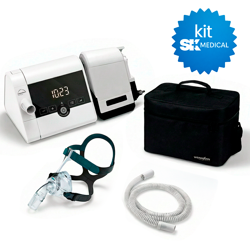 Lowenstein Prisma Smart  Max + Bolso de transporte + Tubo Estandar + Mascarilla nasal o nasobucal de la marca Lowenstein medical