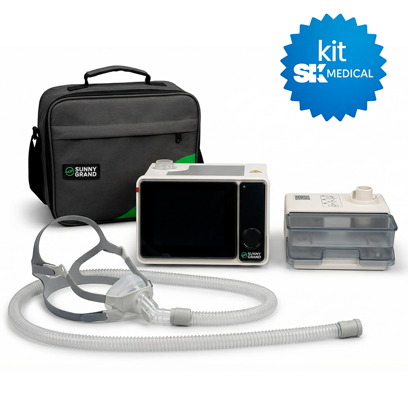Sunnygrand Natr sleep 20A + bolso de transporte + tubo calefacciona + mascarilla nasal o full face de la marca sunnygrand